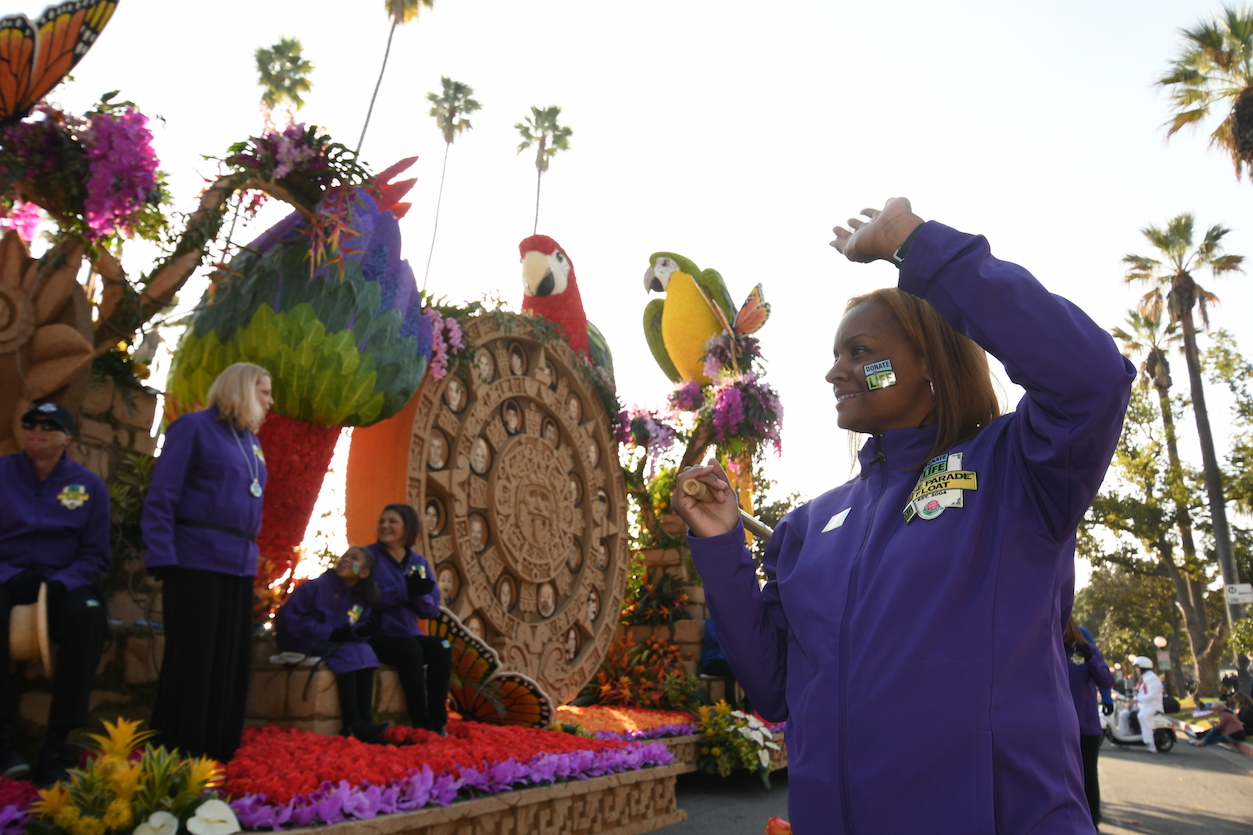 Donate Life Float Rose Parade